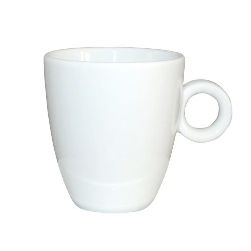 Bola Tasse in weiß mit Druck